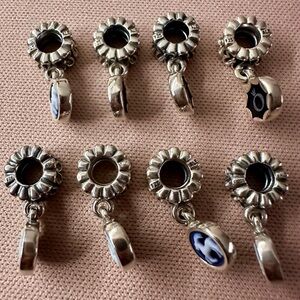 Retired‼️Authentic Pandora Cameo 925 ALE Stamped Zodiac Sign Dangle Charm ‼️